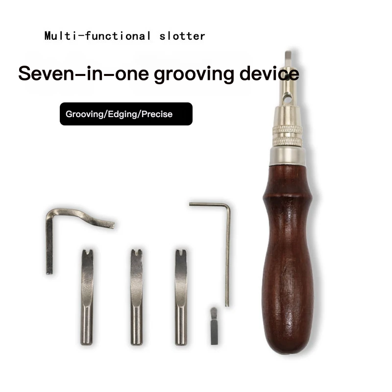 7-In-1 Multifunctional Leather - Leatherwork Edge Beveler 评论和价格