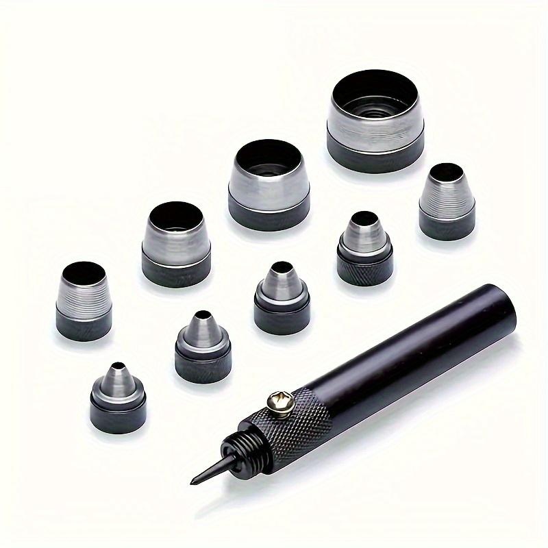 10Pcs Hollow Punch Set Heavy‑D - Leatherwork Craft 评论和价格