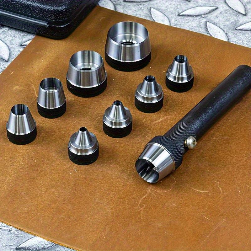 10Pcs Hollow Punch Set Heavy‑D - Leatherwork Craft 评论和价格