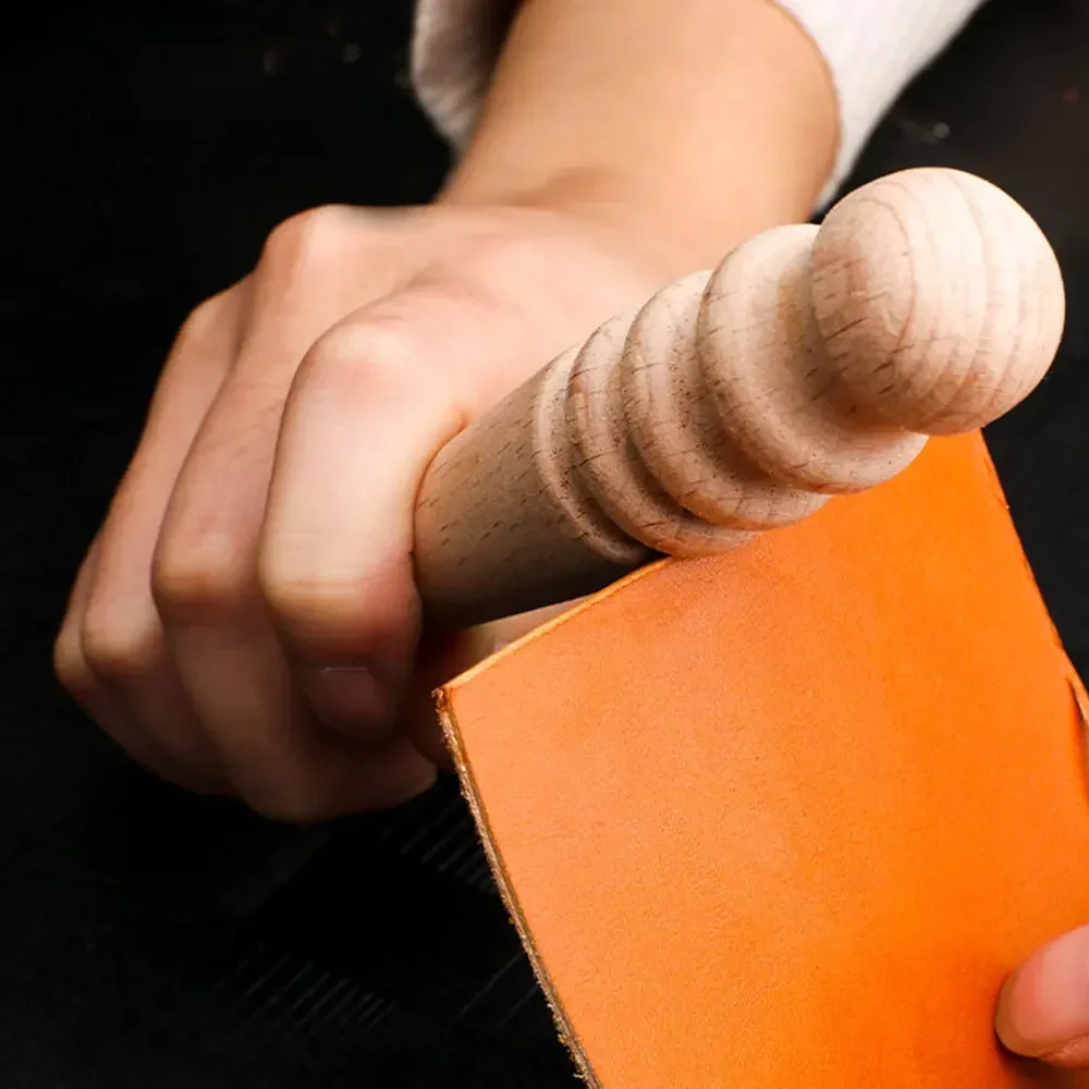Multi-Size Wood Slicker Leathe - Leatherwork Craft 评论和价格