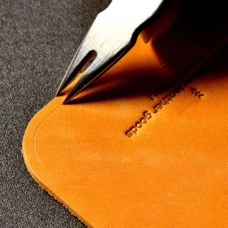 1Pc Leather Shallow Slot Edge  - Leatherwork Craft 评论和价格