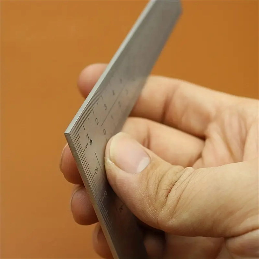 Mini Stainless Steel L-Shaped  - Leatherwork Ruler 评论和价格