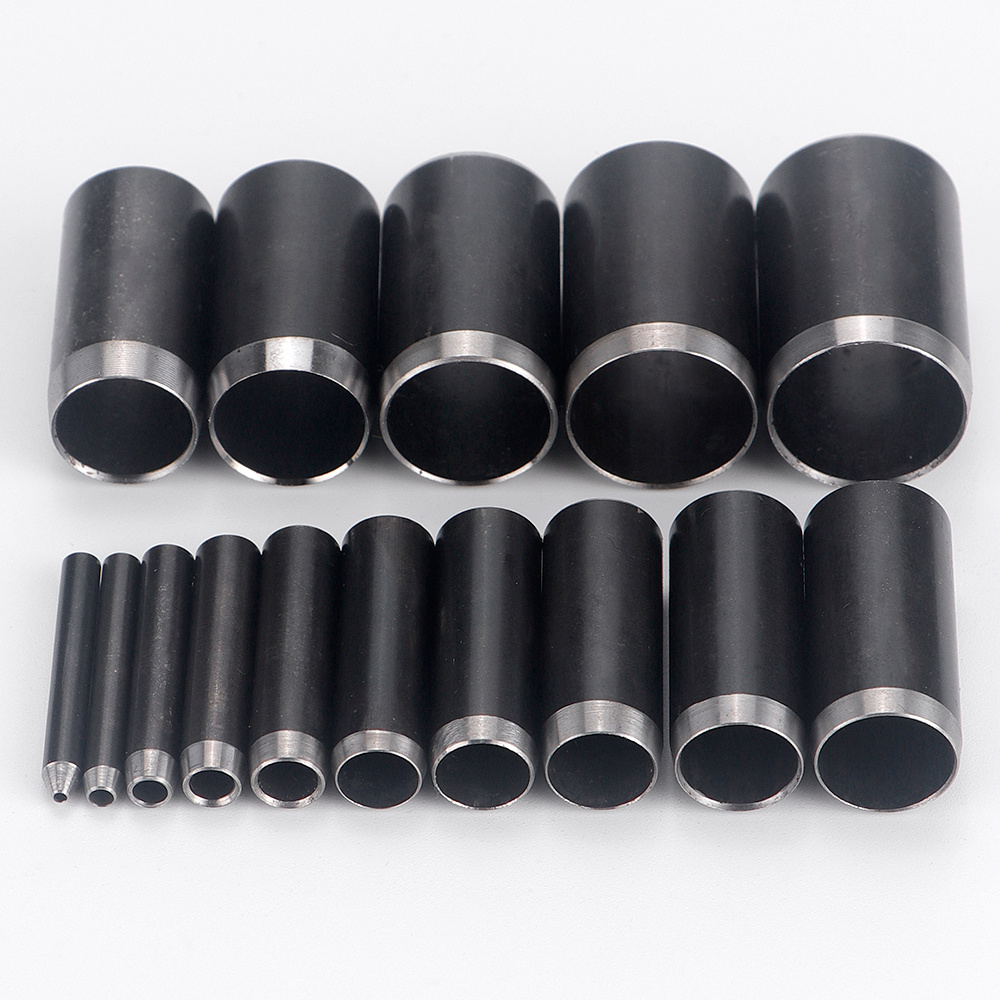 1set PU Leather Circle Punchin - Leatherwork Rings 评论和价格