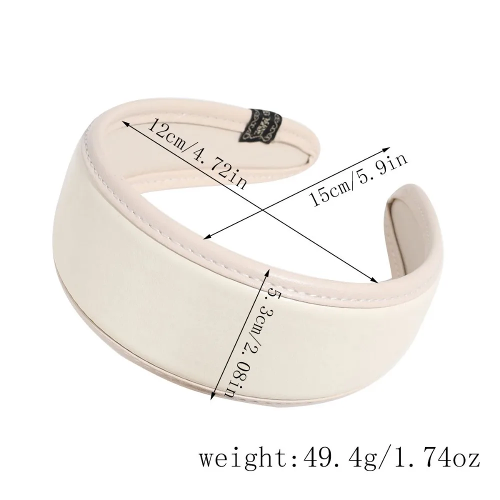 New 2025 Retro PU Leather Hair - Leatherwork Rings 评论和价格