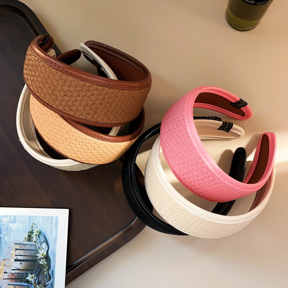 New 2025 Retro PU Leather Hair - Leatherwork Rings 评论和价格