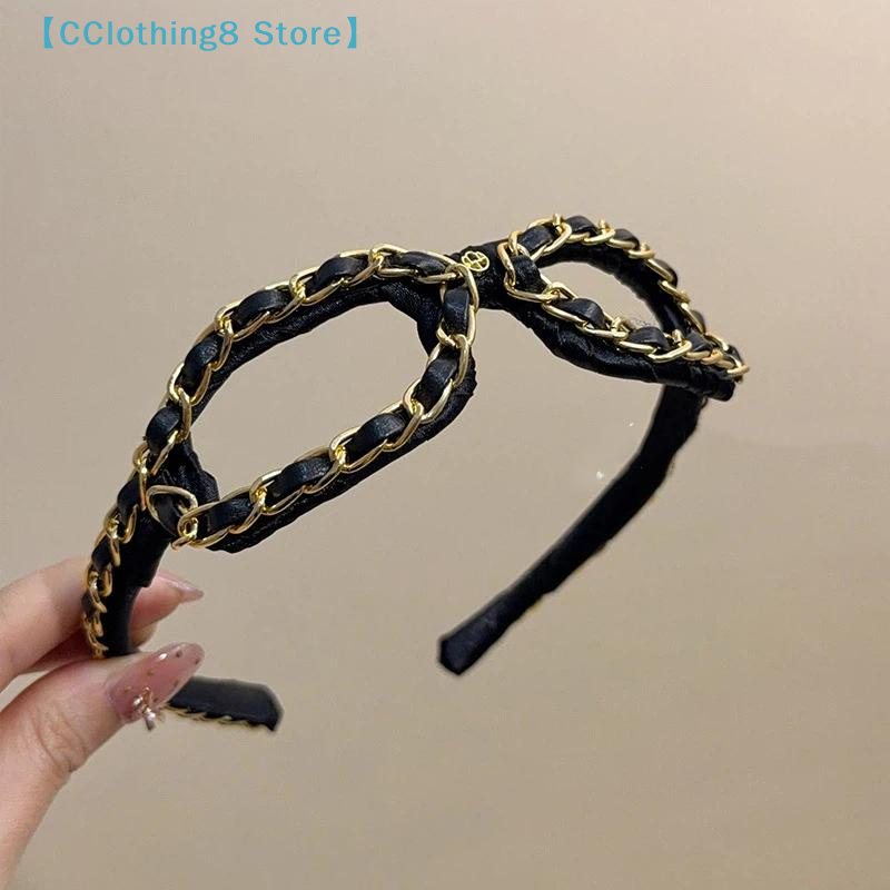 Vintage Chain Leather Headband - Leatherwork Rings 评论和价格