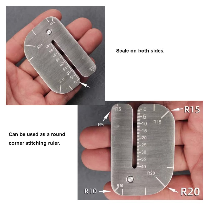DIY Leather Pulling Board Prac - Leatherwork Ruler 评论和价格