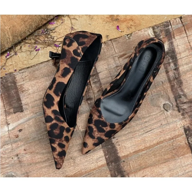 2024 Women Sexy High Heels Bur - Leather Work Heels 评论和价格