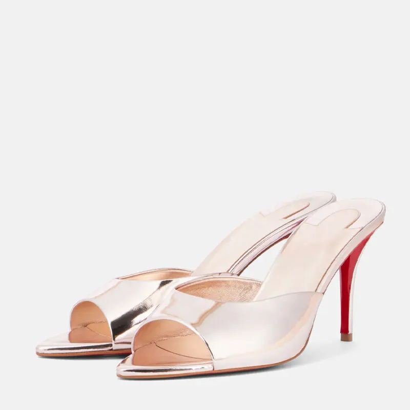 Shoes for Women New Pointed Op - Leather Work Heels 评论和价格