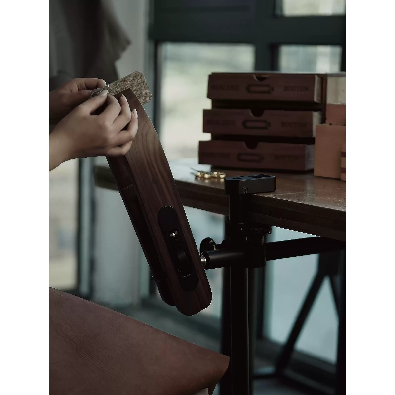 Wood Leather Sewing Clamp Stan - Leatherwork Craft 评论和价格