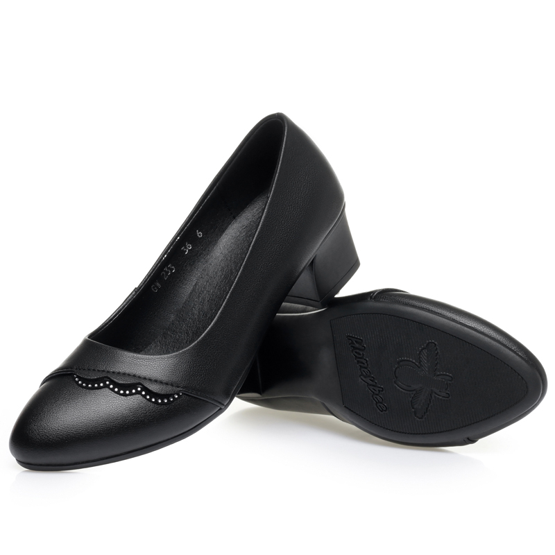 AIYUQI Women's Genuine Leather - Leather Work Women Shoes 评论和价格