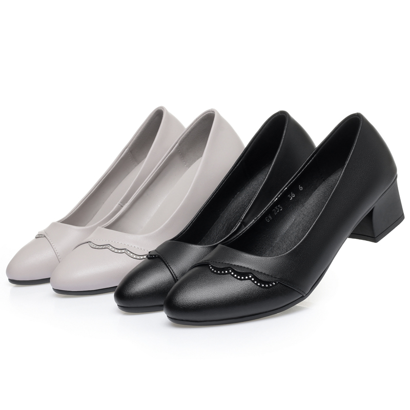 AIYUQI Women's Genuine Leather - Leather Work Women Shoes 评论和价格