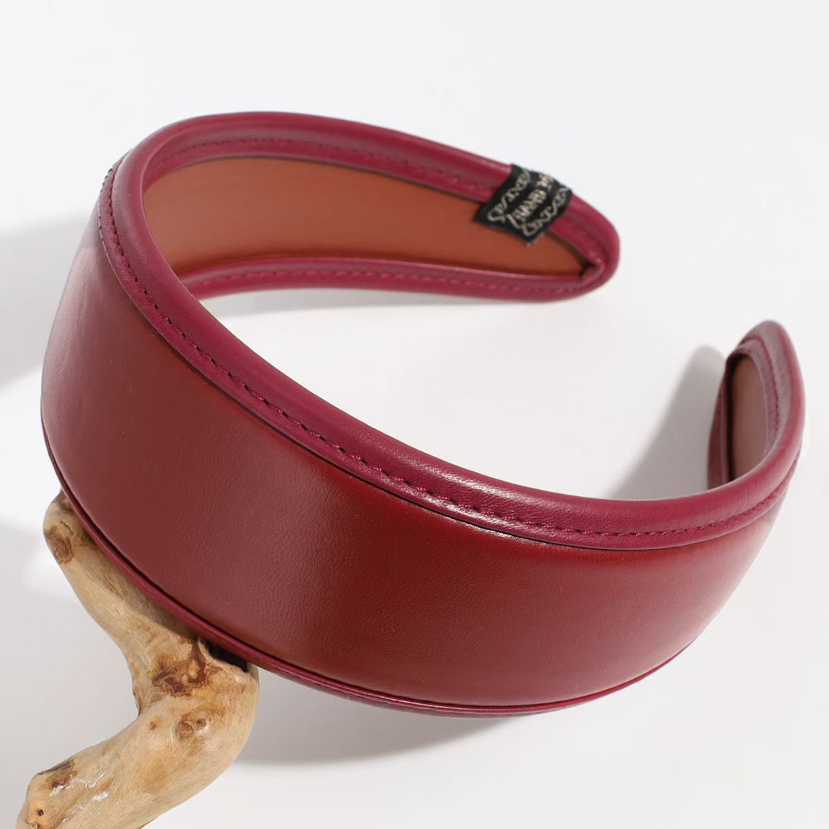 Retro Leather Headband for Wom - Leatherwork Rings 评论和价格