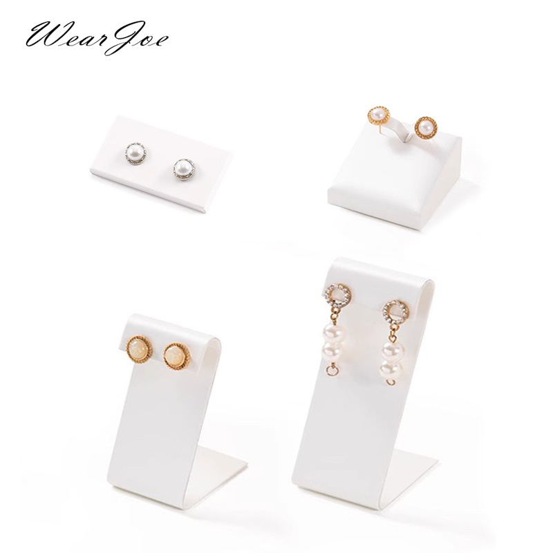 Earring Holder Ear Studs Jewel - Leatherwork Rings 评论和价格